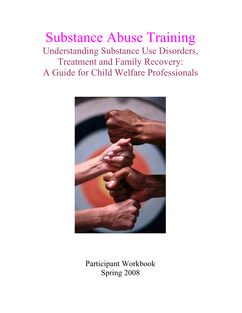 Substance Abuse Training