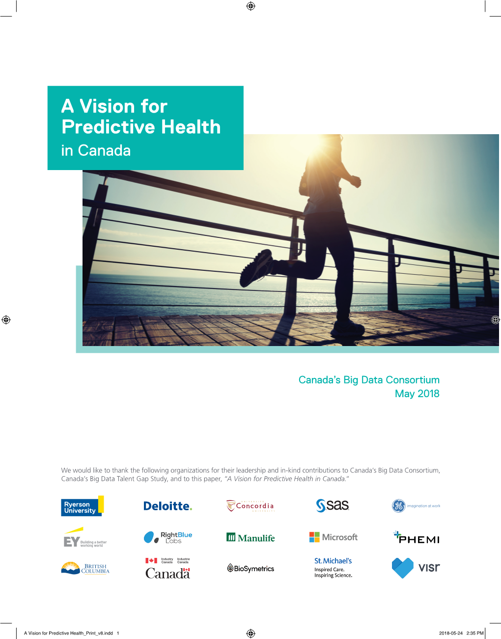 A Vision for Predictive Health in Canada