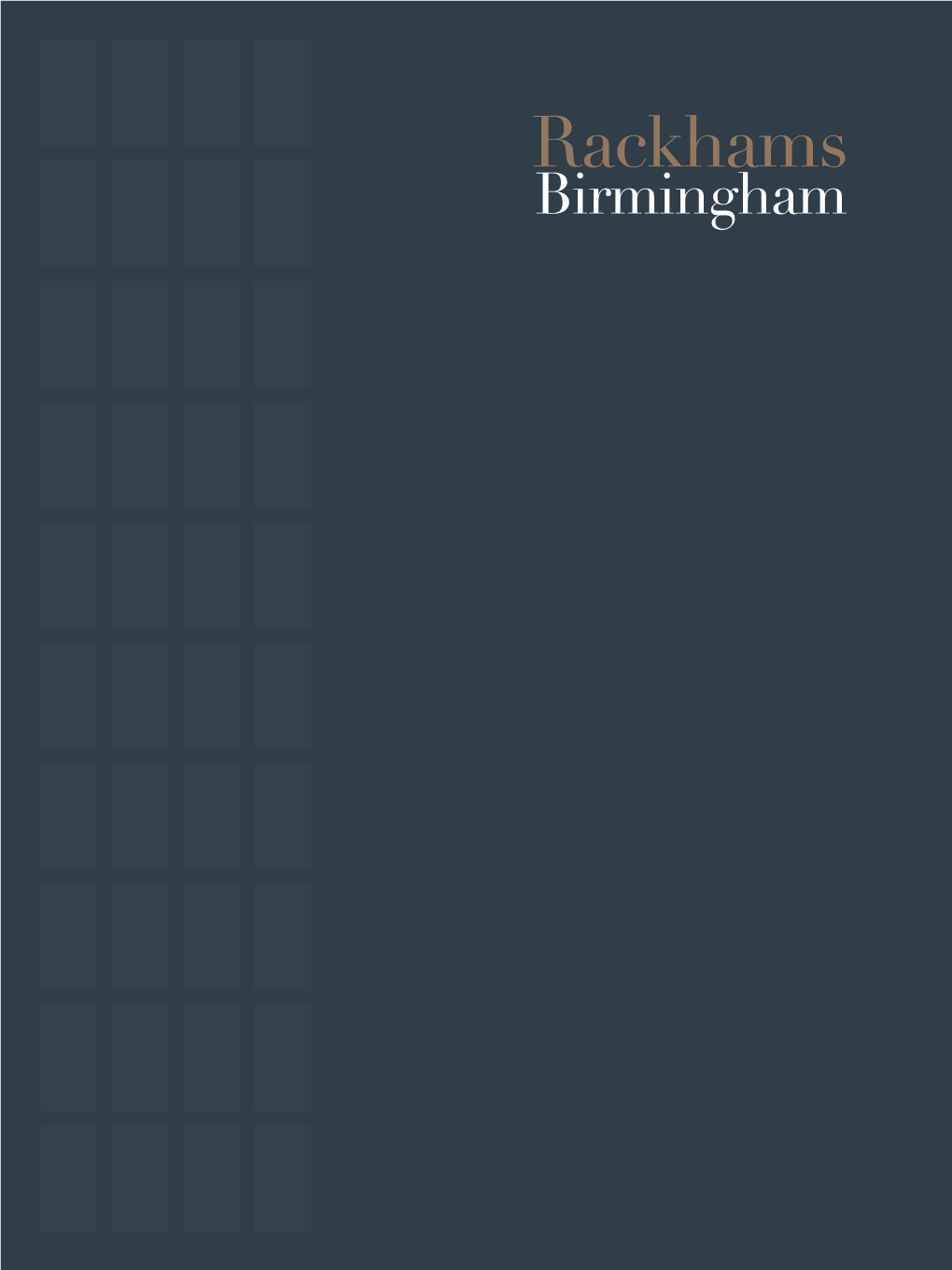 Rackhams Birmingham Rackhams Birmingham “Quite Simply the Best Refurbishment Or Development Opportunity in the UK”