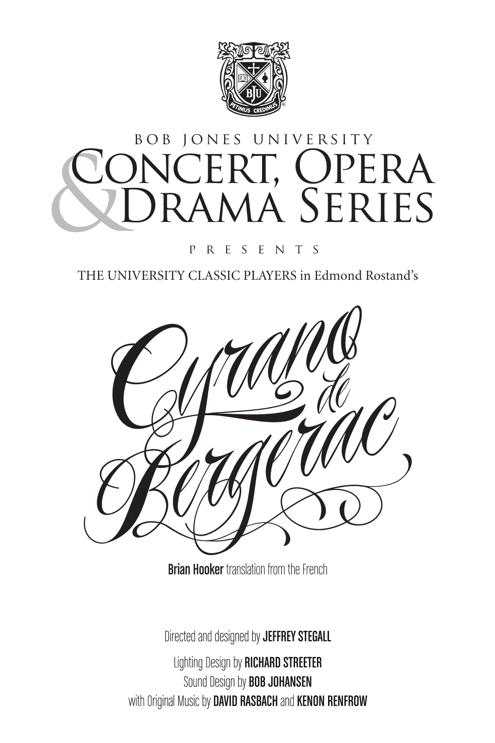 Cyrano De Bergerac Program