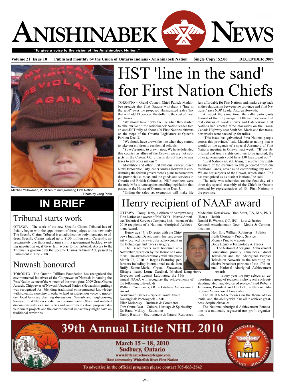 For First Nation Chiefs