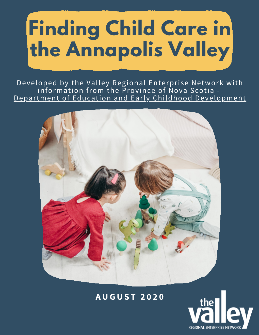 Finding Child Care in the Annapolis Valley