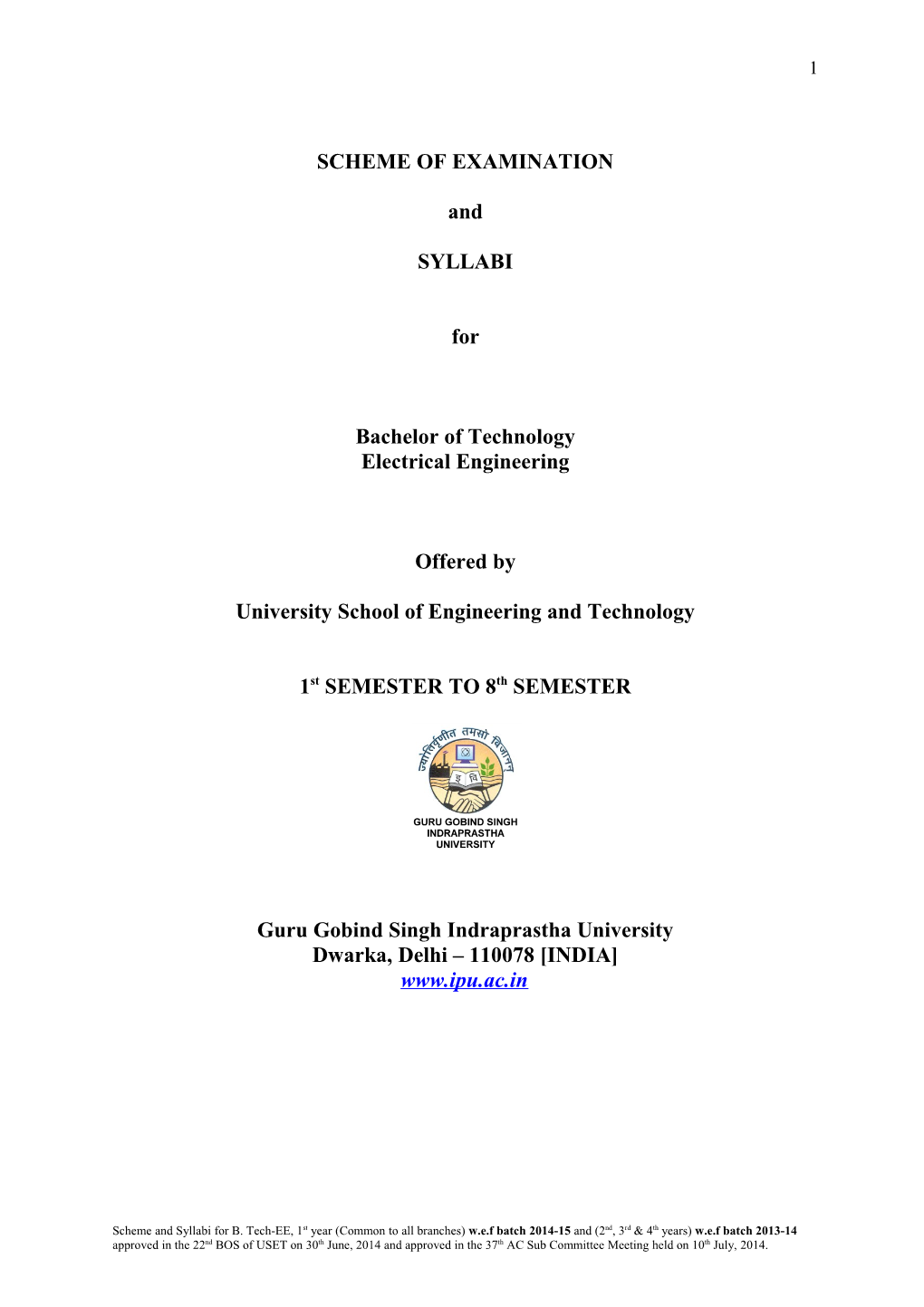 Scheme of Examination s6