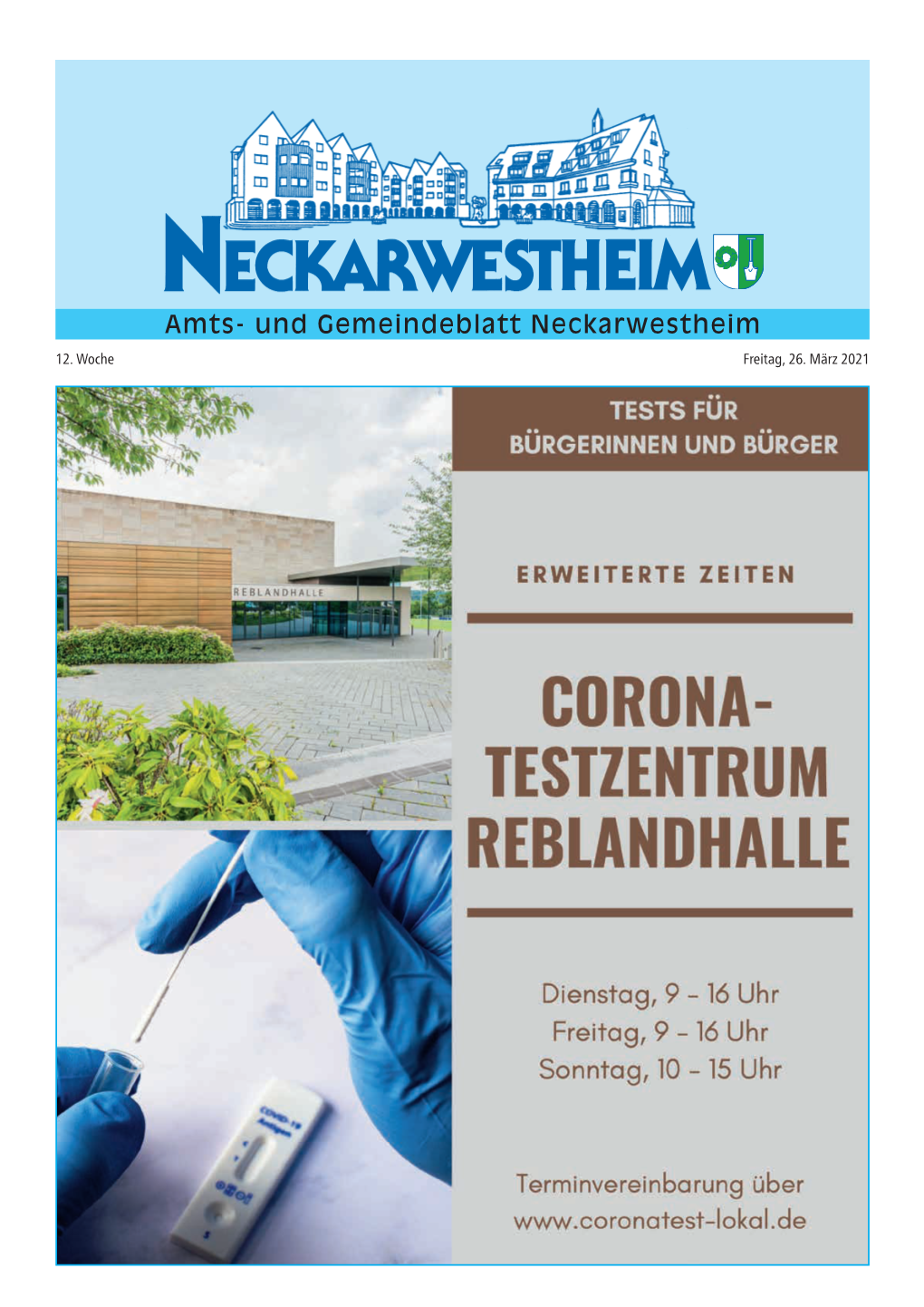 Amts- Und Gemeindeblatt Neckarwestheim 12