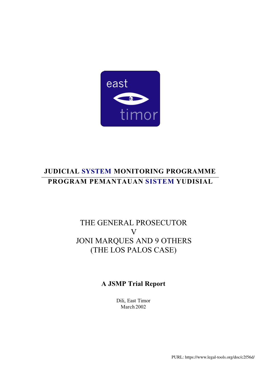 Los Palos Trial Report