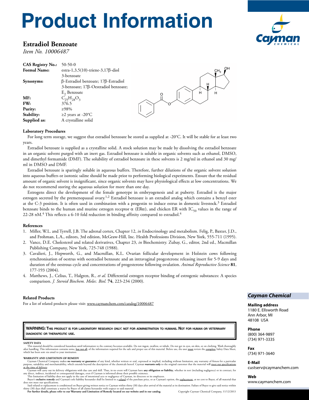 Download Product Insert (PDF)