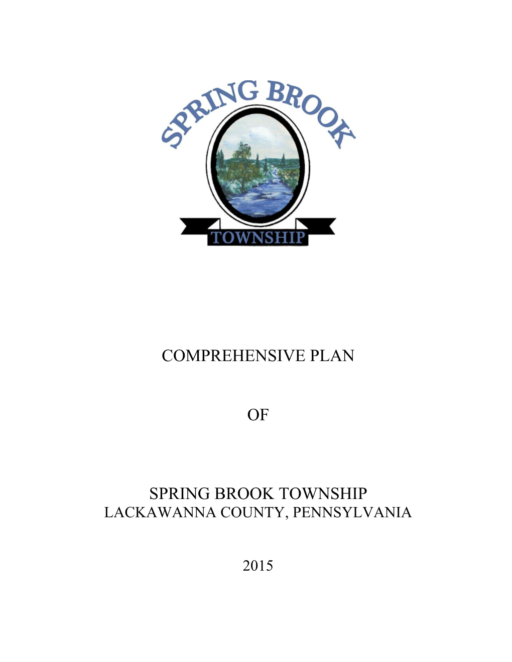 Comprehensive Plan of Spring Brook Township