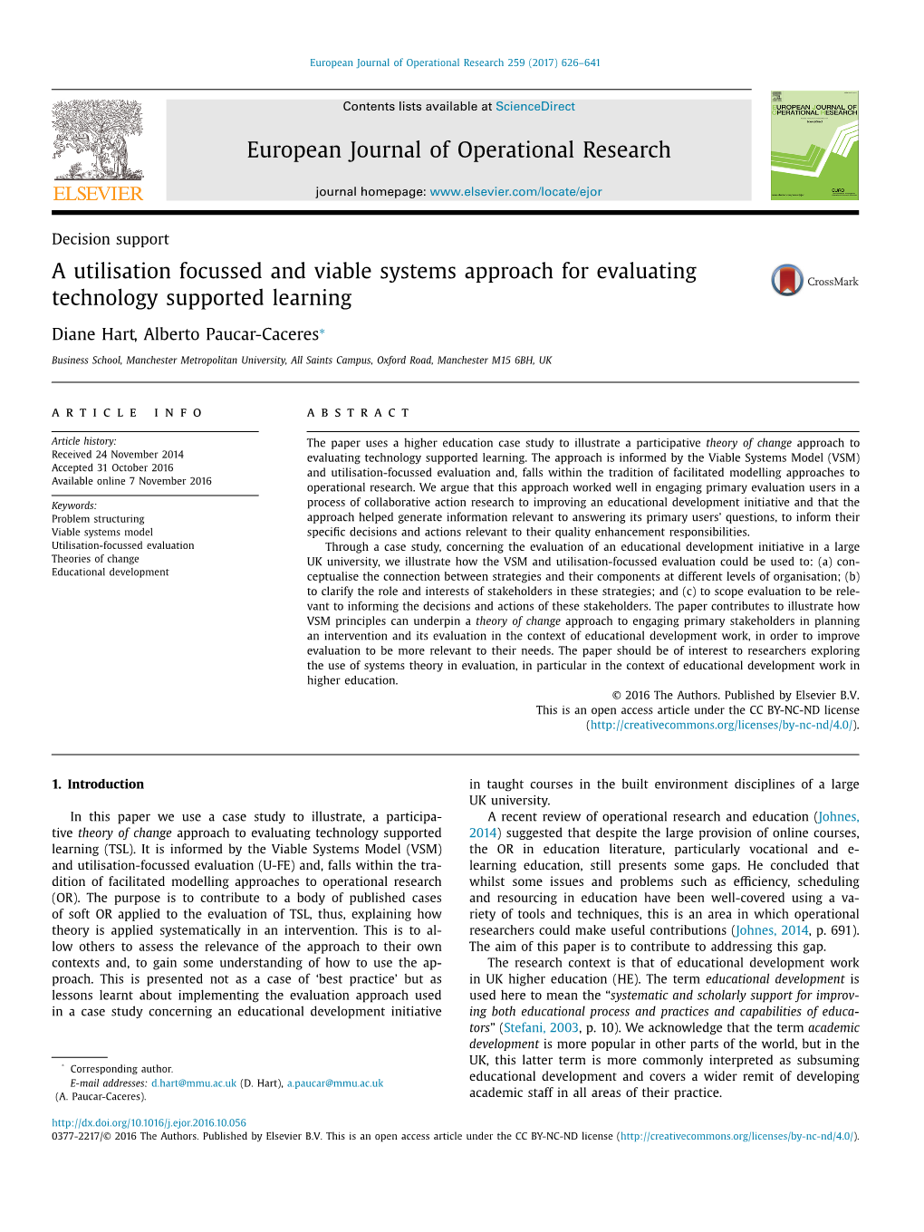 A Utilisation Focussed and Viable Systems Approach for Evaluating Technology Supported Learning