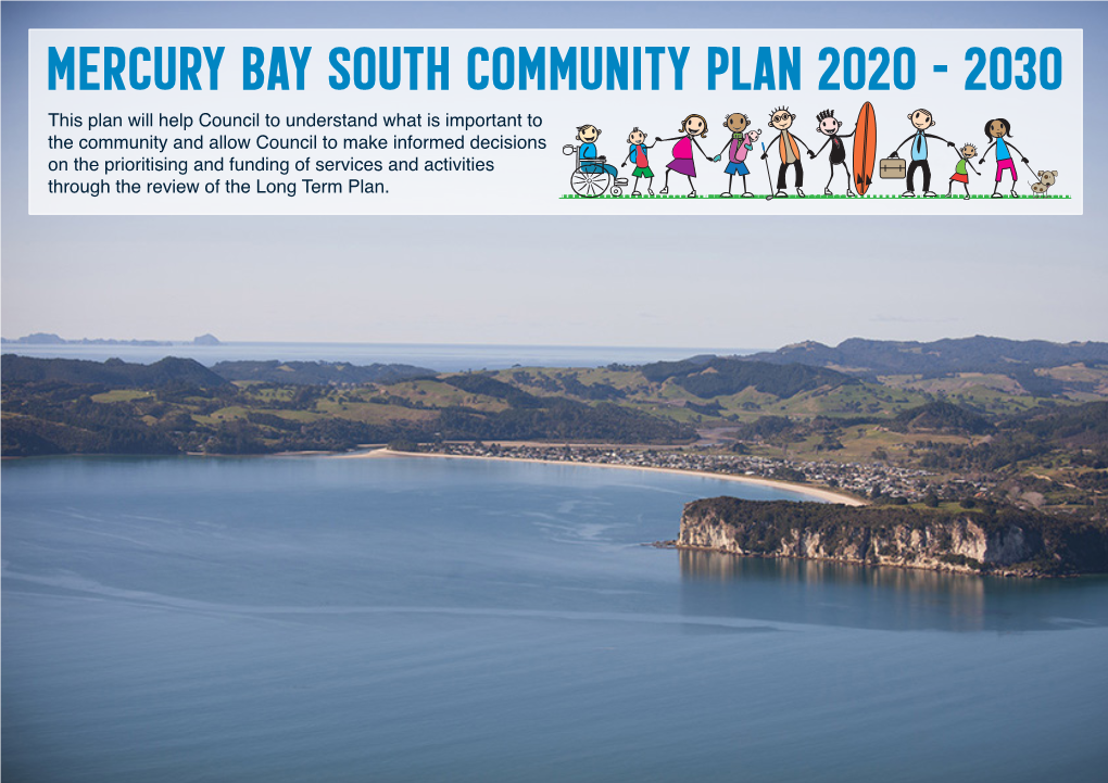 MERCURY BAY SOUTH Community Plan 2020