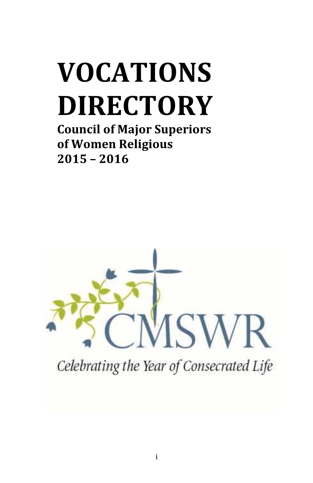 2015-2016 Vocation Directory