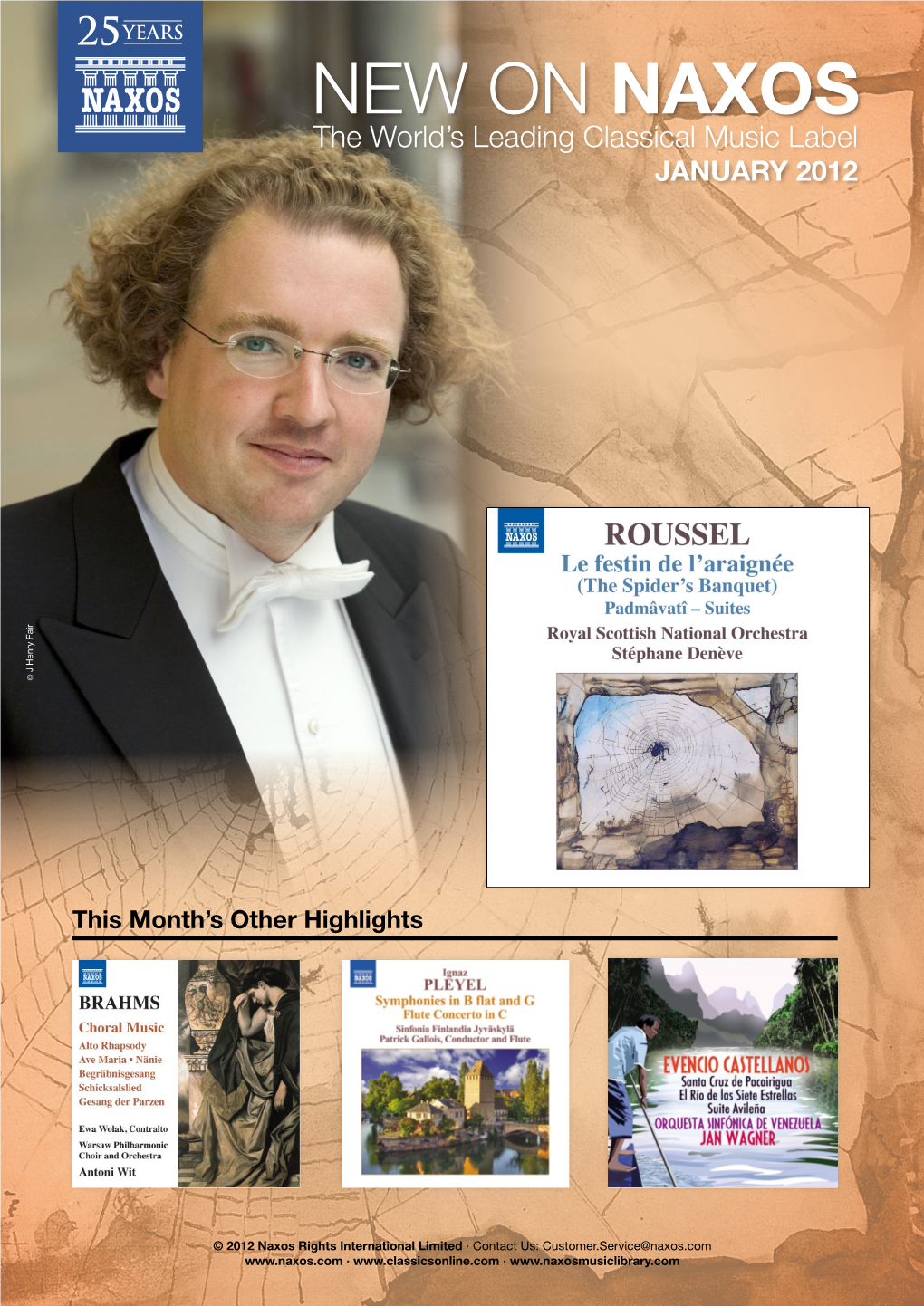 New on Naxos the World’S Leading Classical Music Label JANUARY 2012 J Henry Fair ©