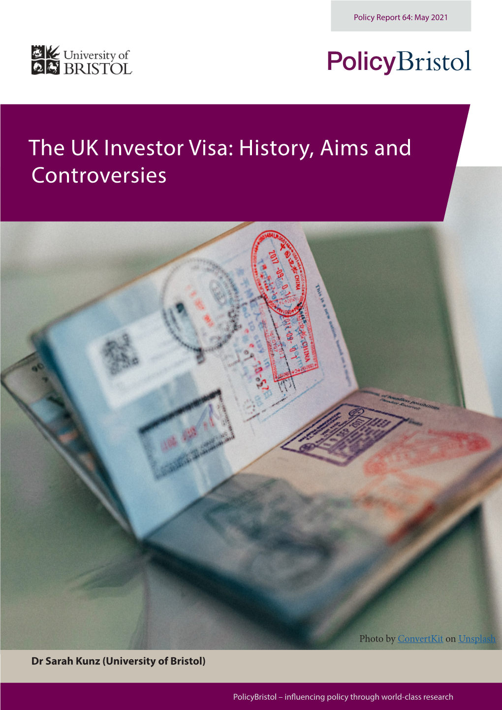 The UK Investor Visa: History, Aims and Controversies