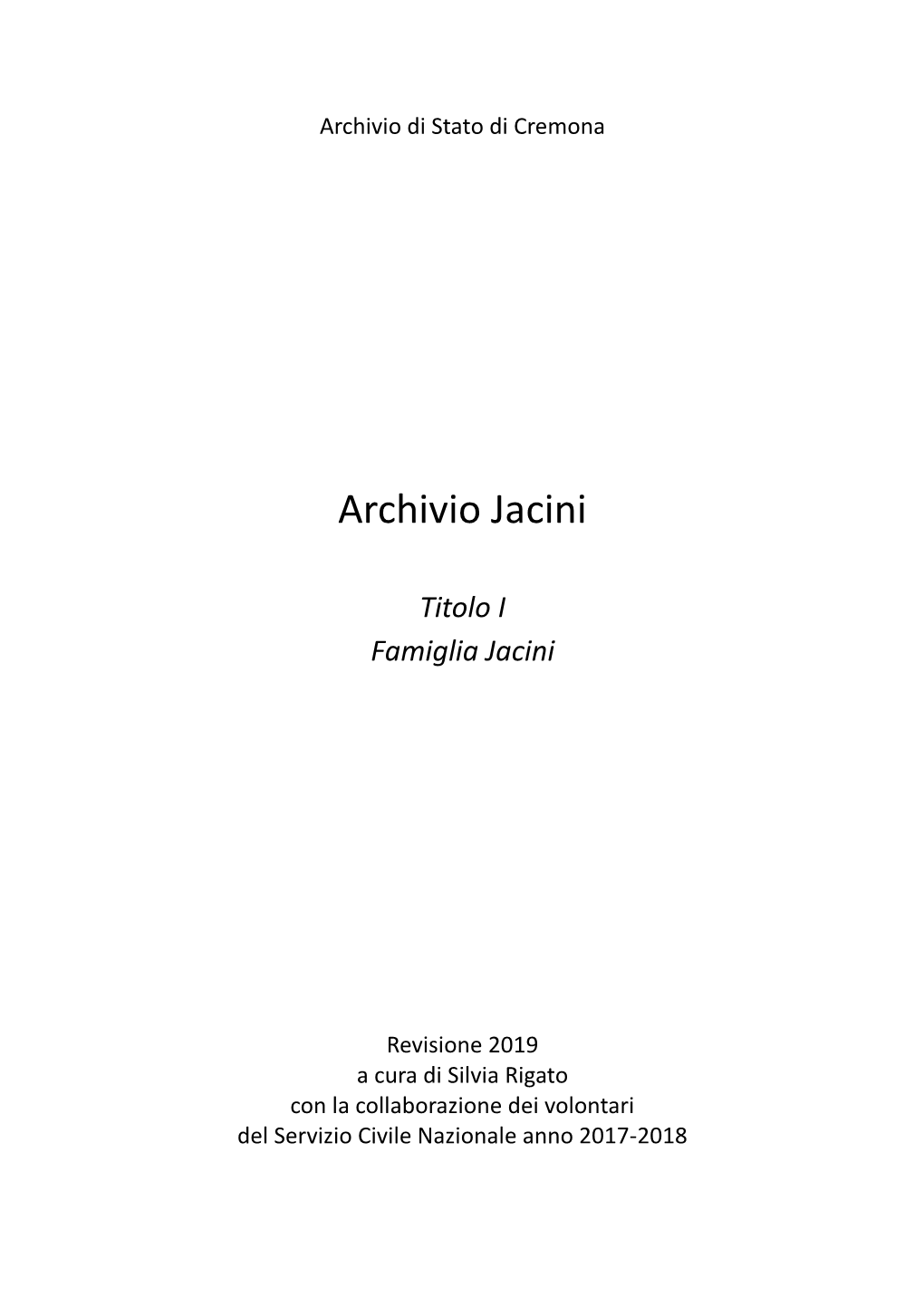 Archivio Jacini