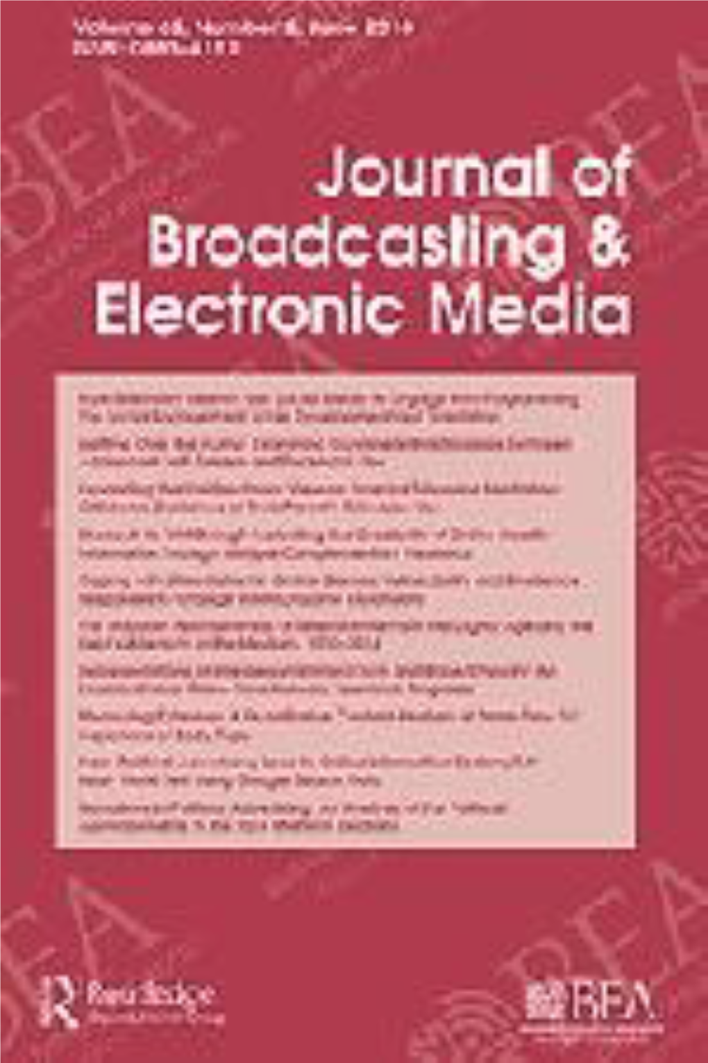 Expanding the Unidirectional View on Parental Television Mediation: Children’S Guidance of Their Parent’S Television Use