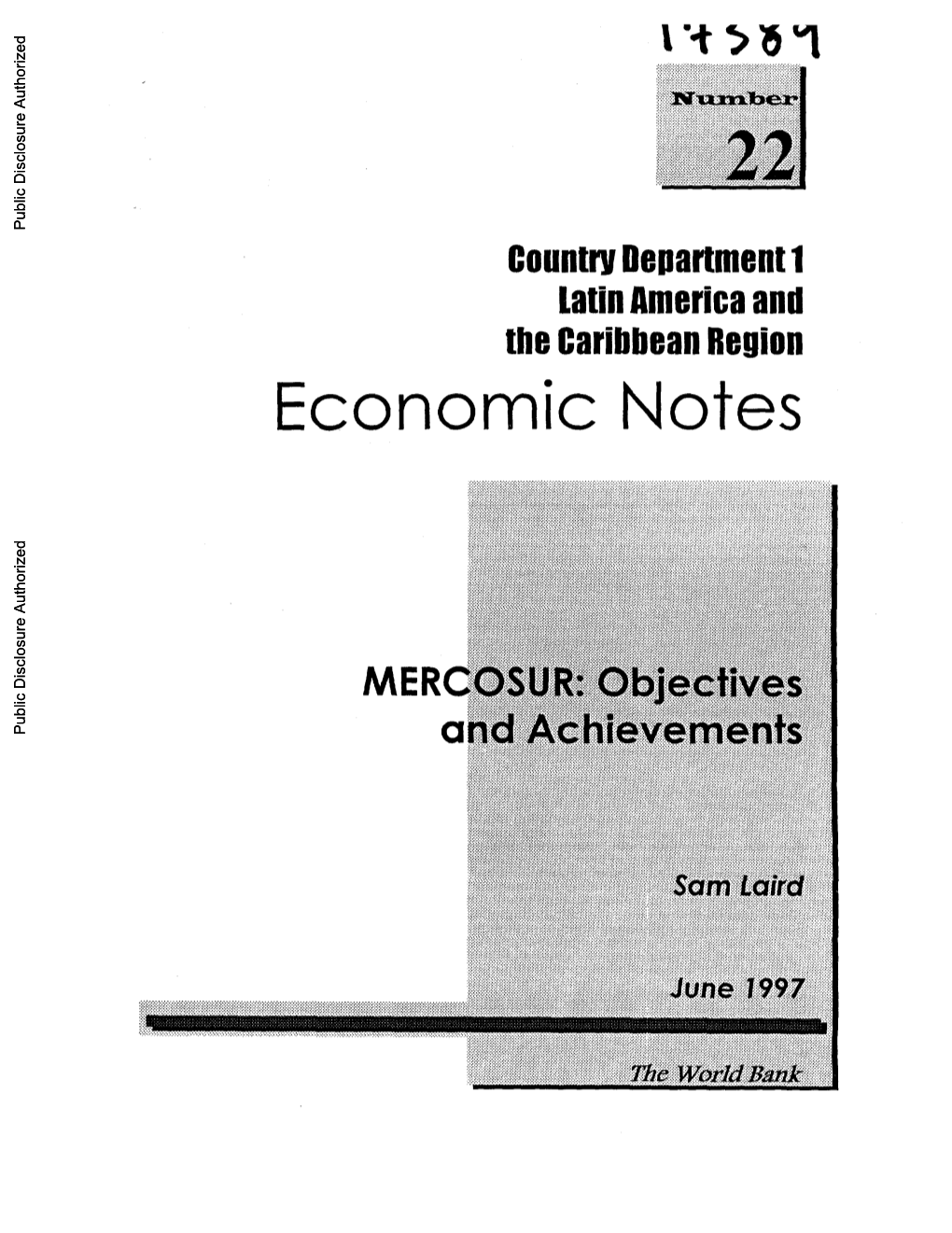 World Bank Document