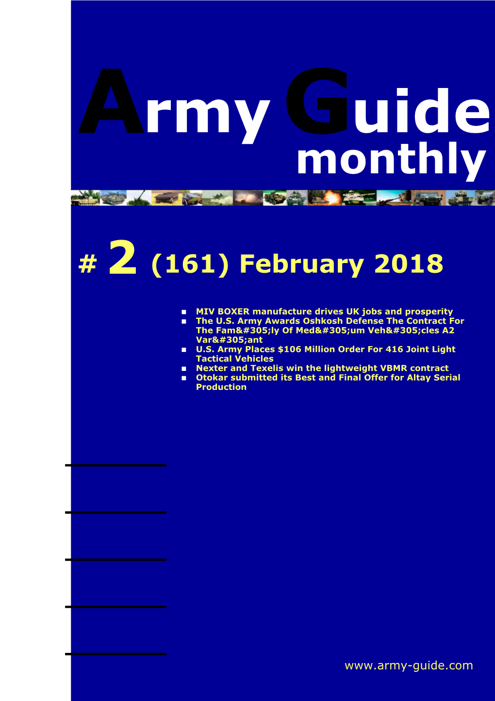 Army Guide Monthly • Issue #2 (161)