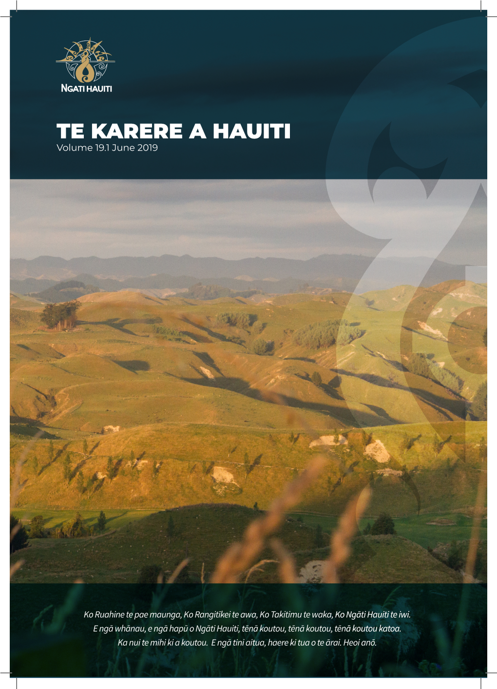 TE KARERE a HAUITI Volume 19.1 June 2019