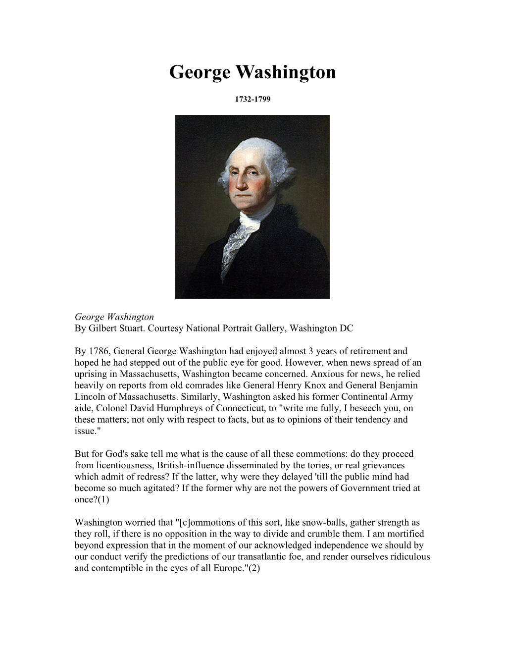 George Washington