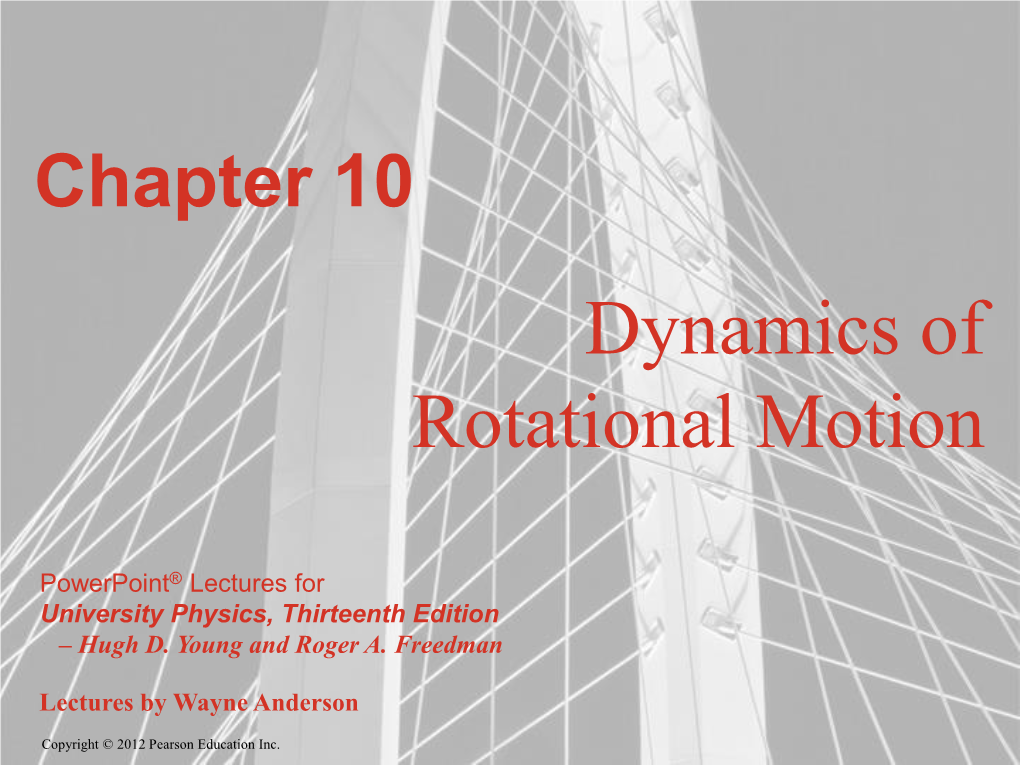 Torque and Angular Momentum the Torque Is Related to the Angular Momentum