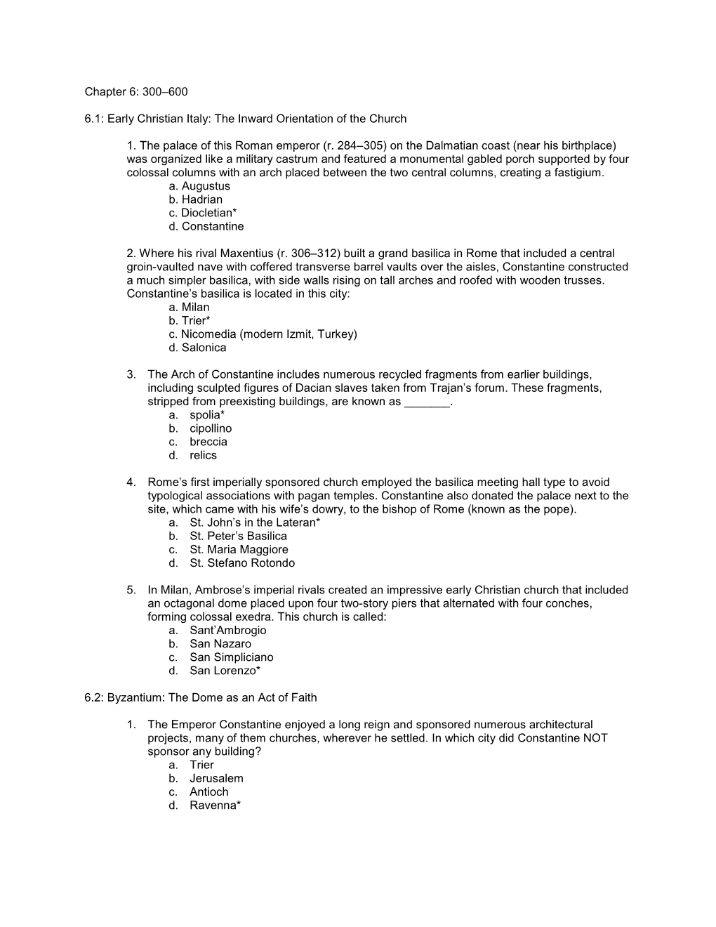 Chapter 6: 300–600 6.1: Early Christian
