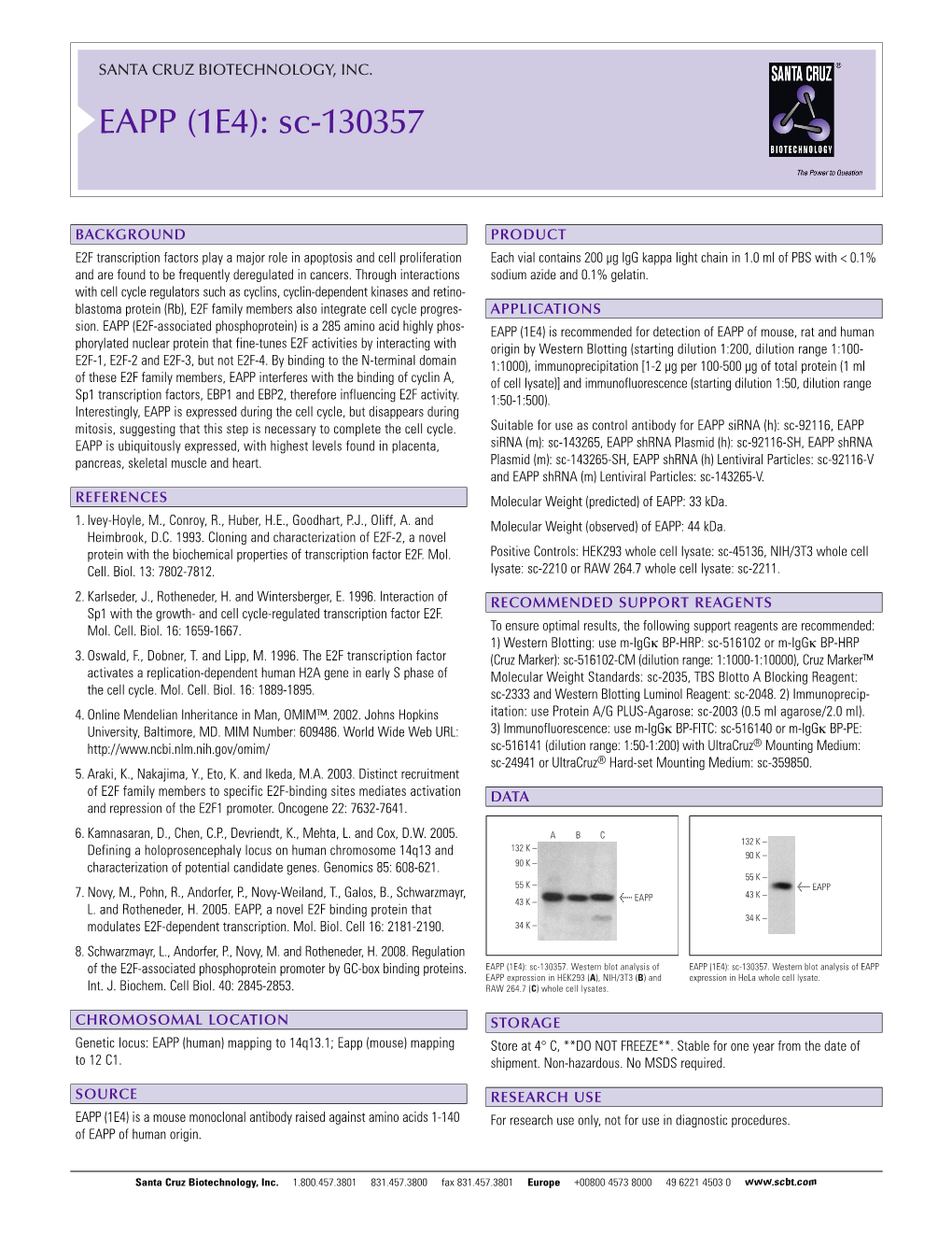 Datasheet Blank Template