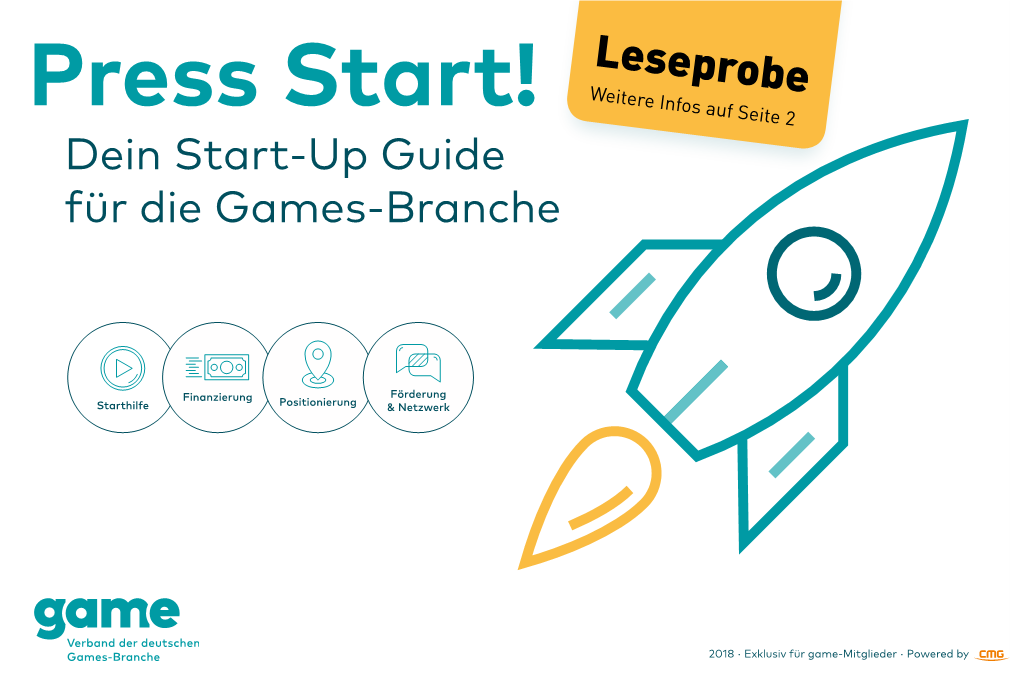 Weitere Infos Auf Seite 2 Dein Start-Up Guide Für Die Games-Branche