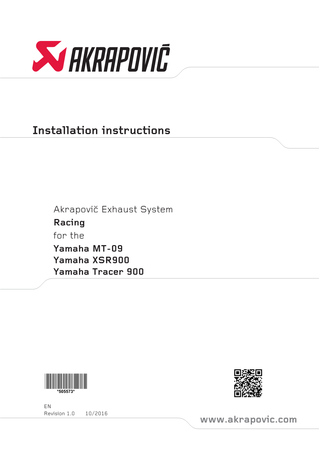 Installation Instructions