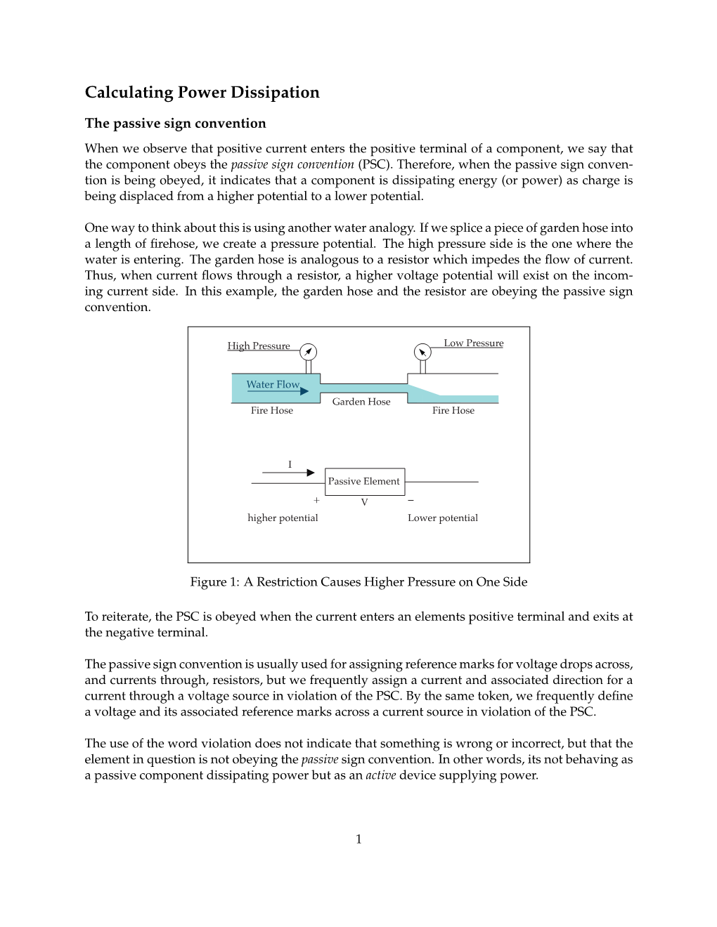 Calculating Power Dissipation