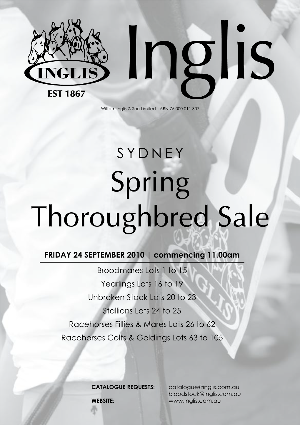 Spring Thoroughbred Sale