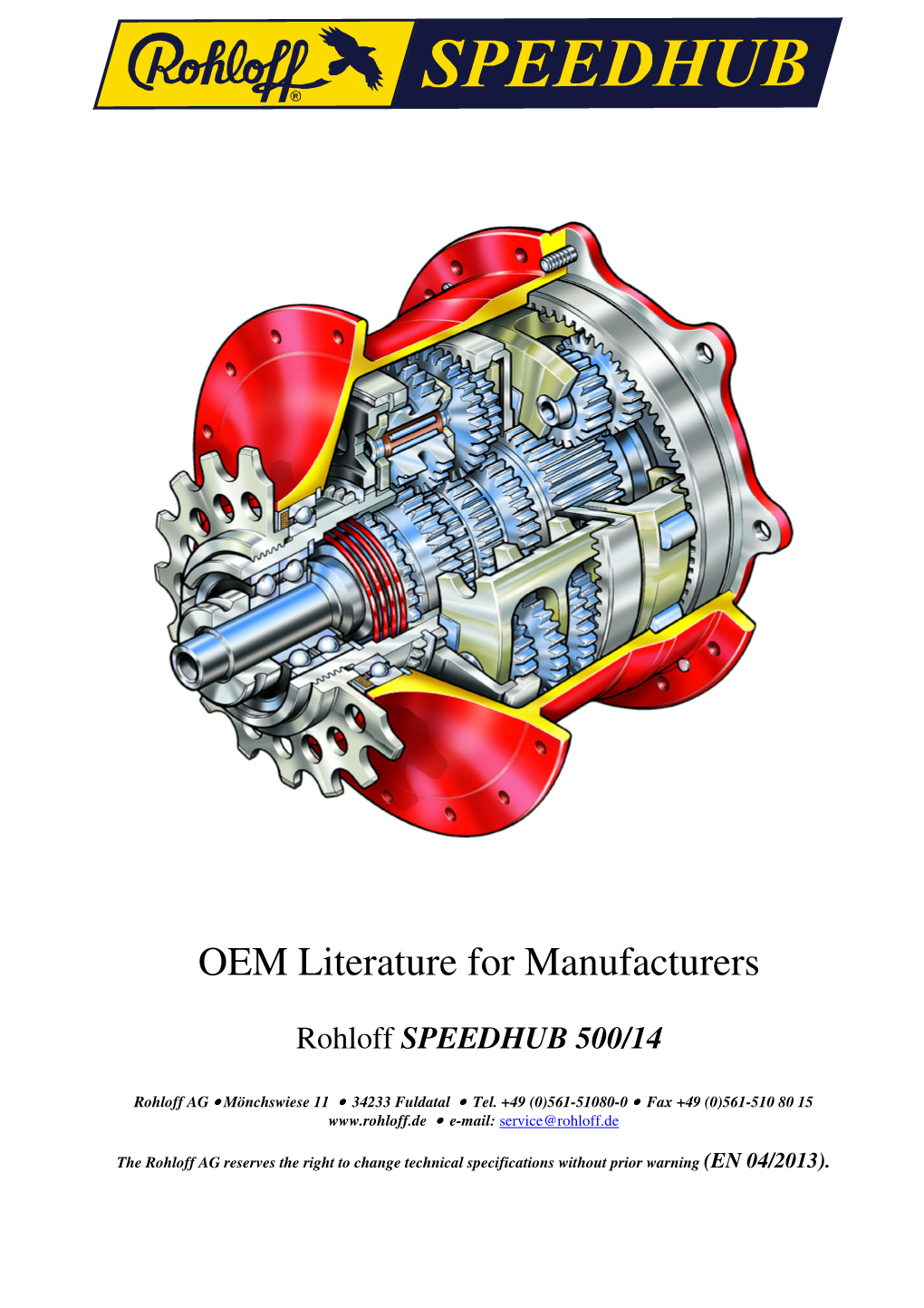 OEM Literature for Manufacturers