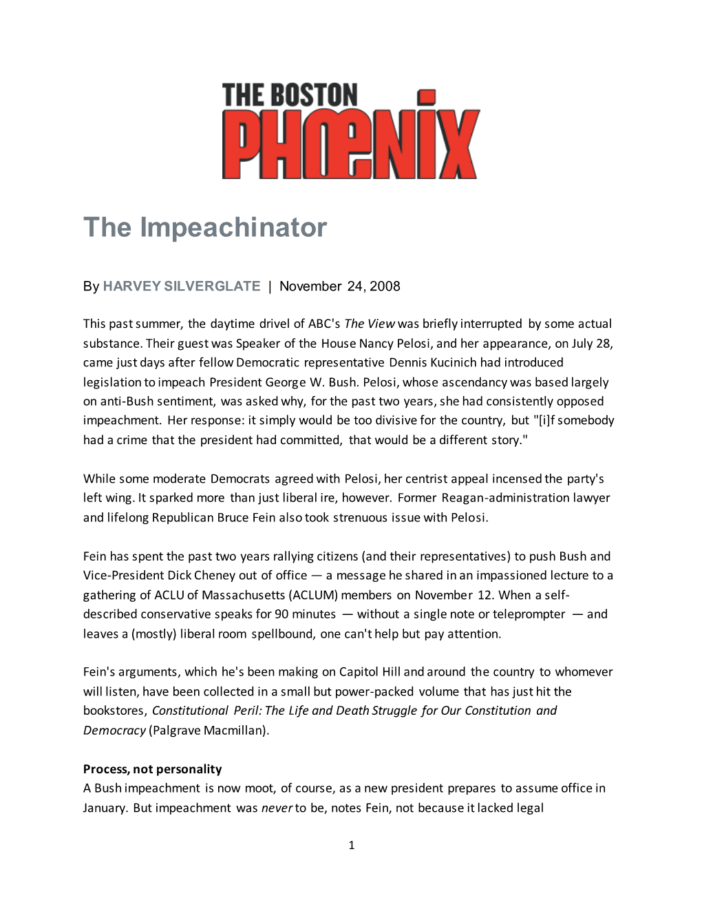 The Impeachinator