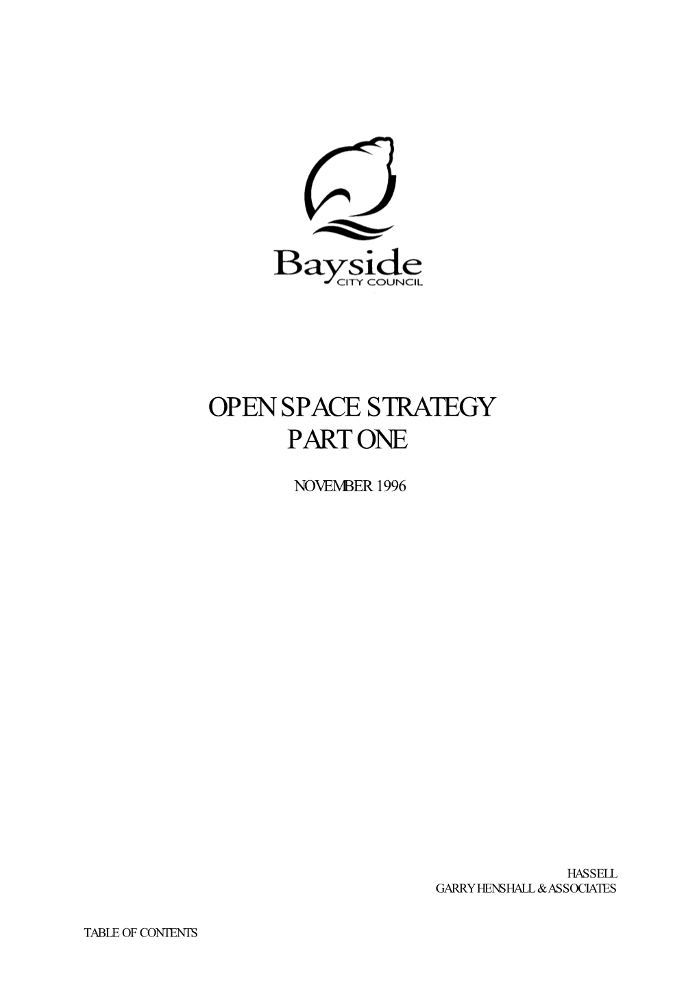 Bayside City Council Open Space Strategy