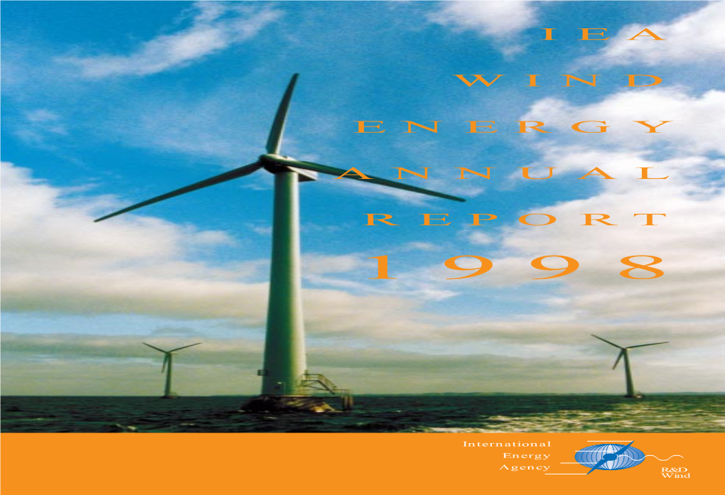 IEA Wind Energy Annual Report 1998