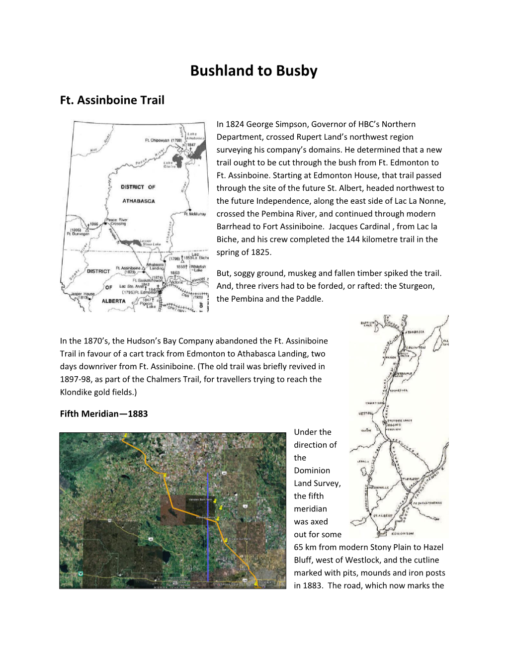 Bushland to Busby