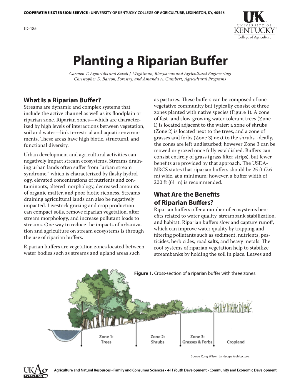 ID-185: Planting a Riparian Buffer