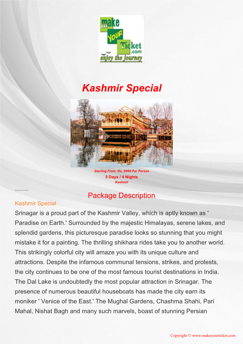Kashmir Special