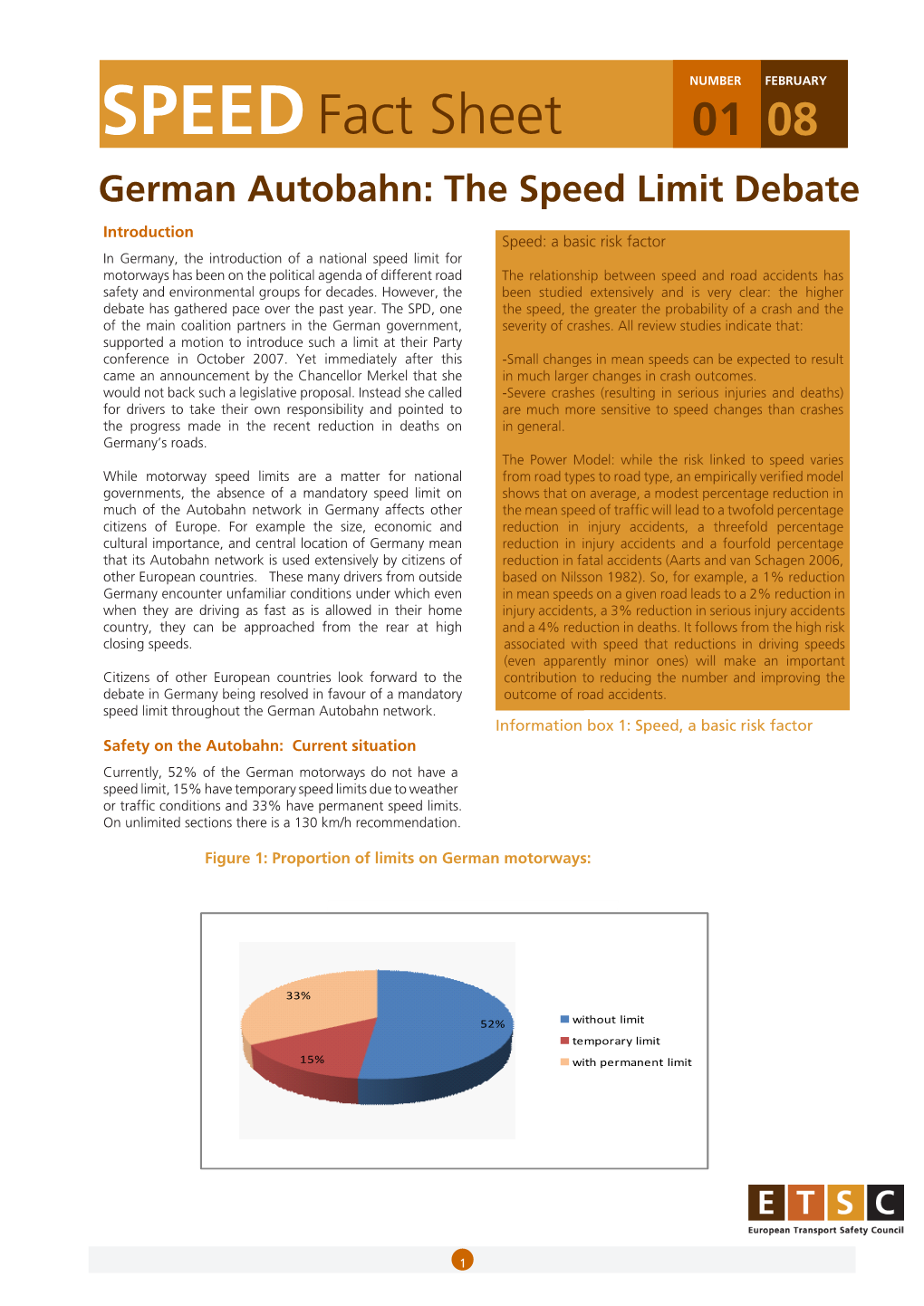 SPEED Fact Sheet