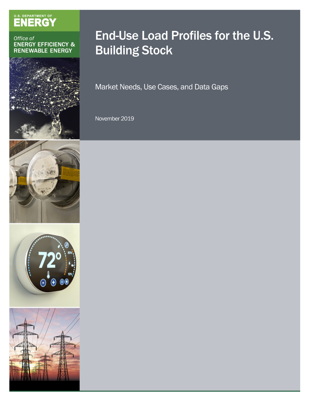 End-Use Load Profiles for the U.S. Building Stock