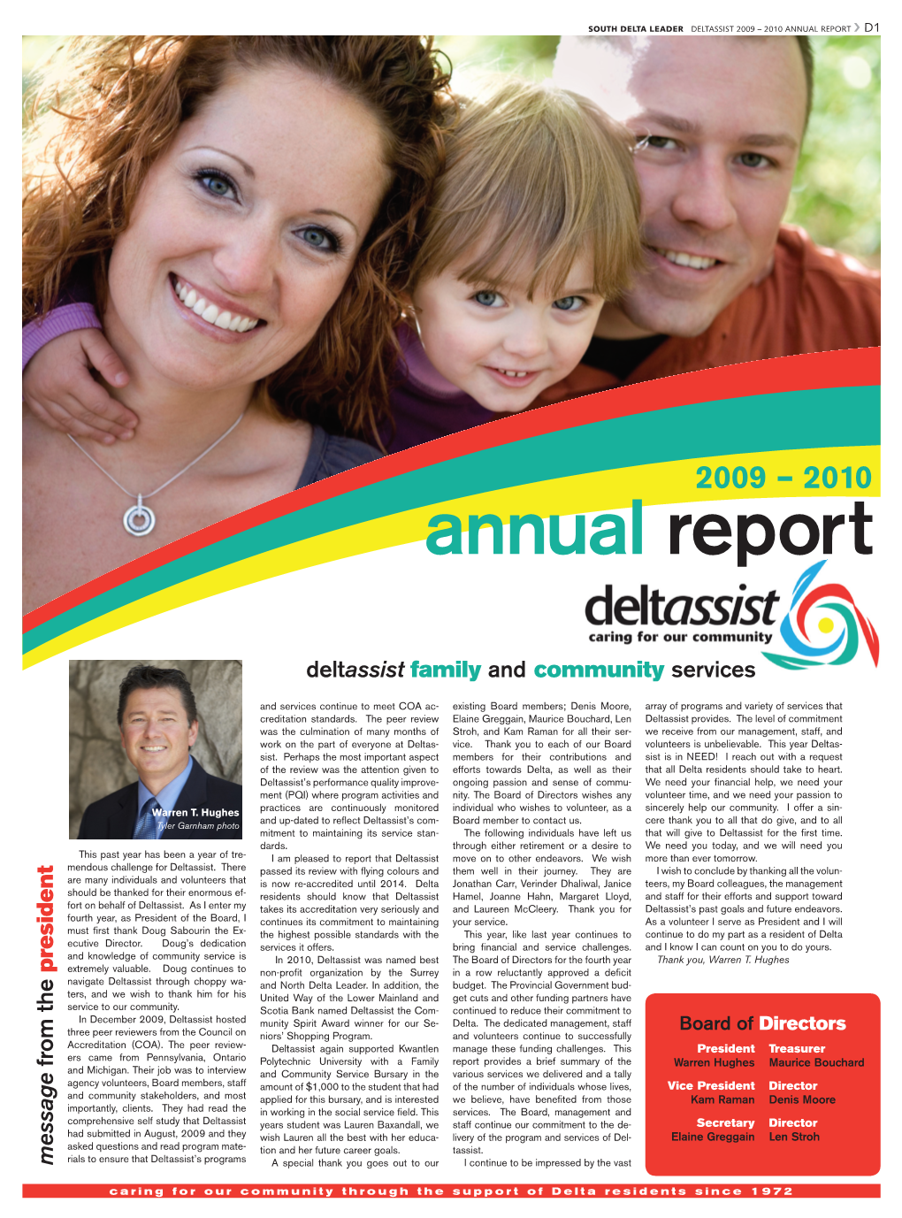 2009-2010 Deltassist Annual Report