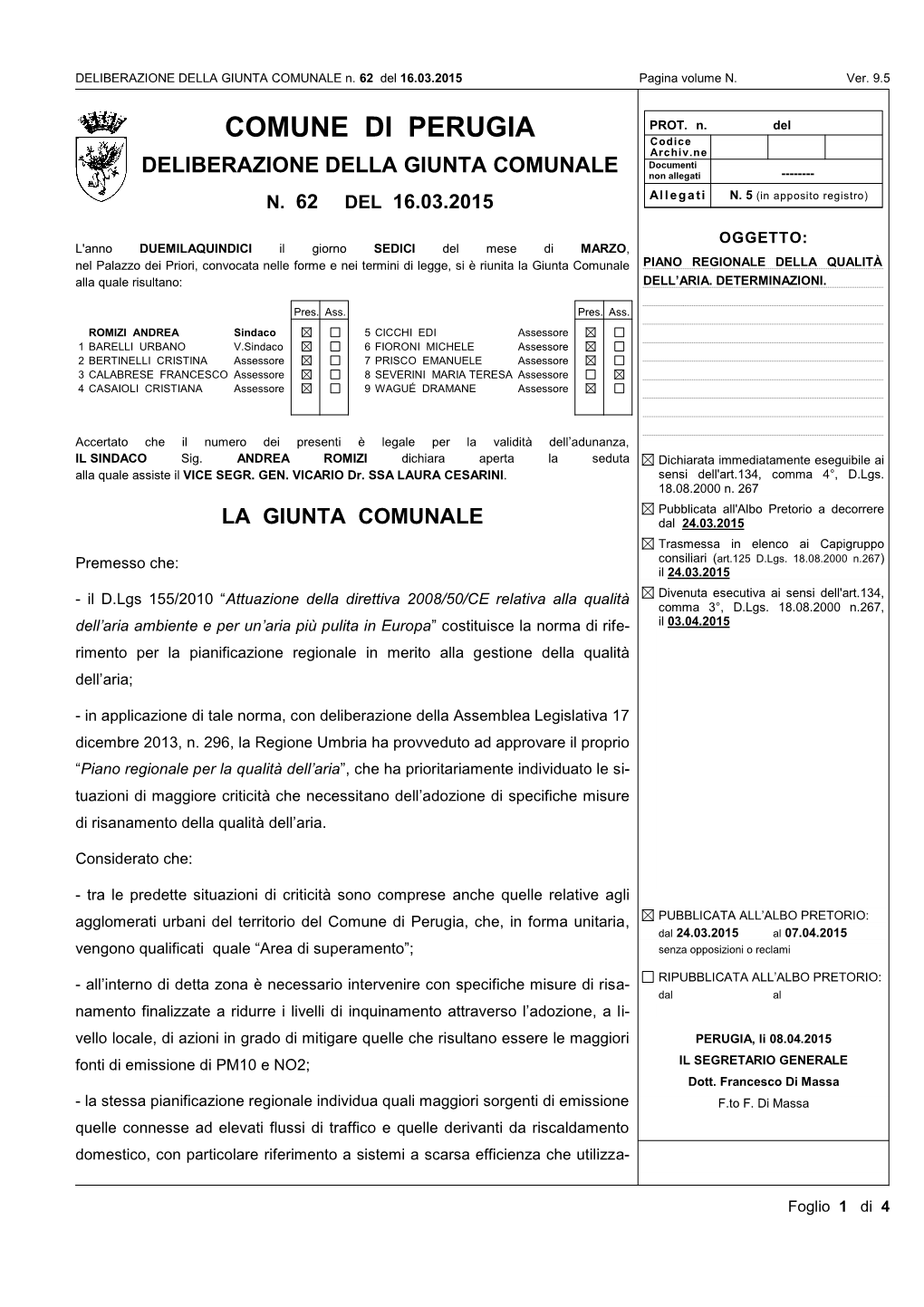 Programma Comunale Di Attuazione