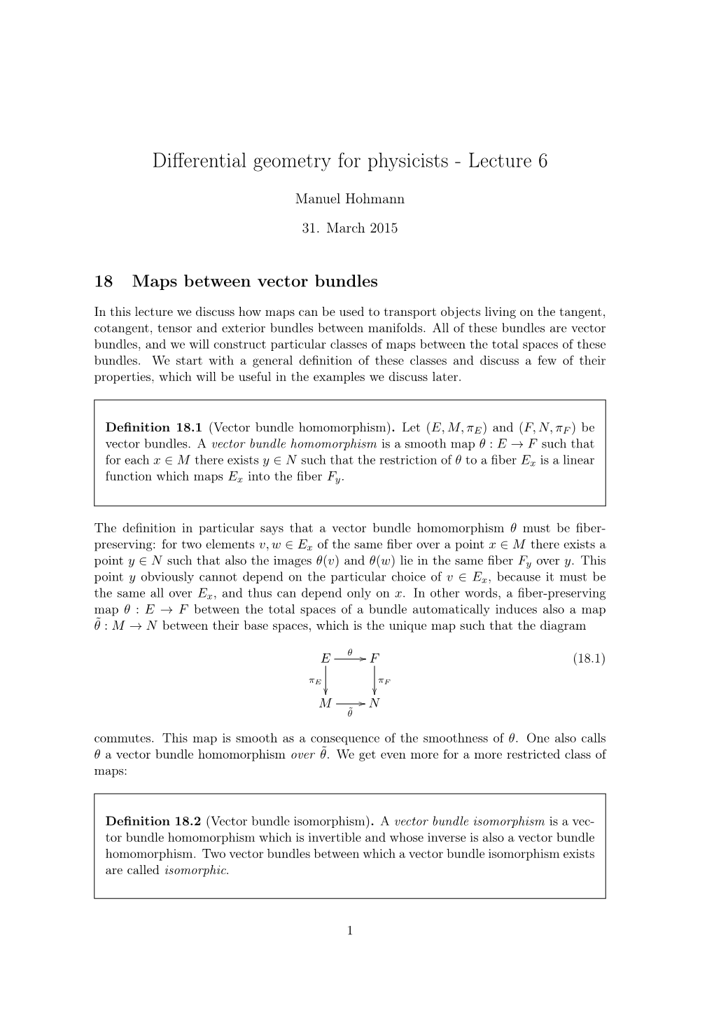 Differential Geometry for Physicists