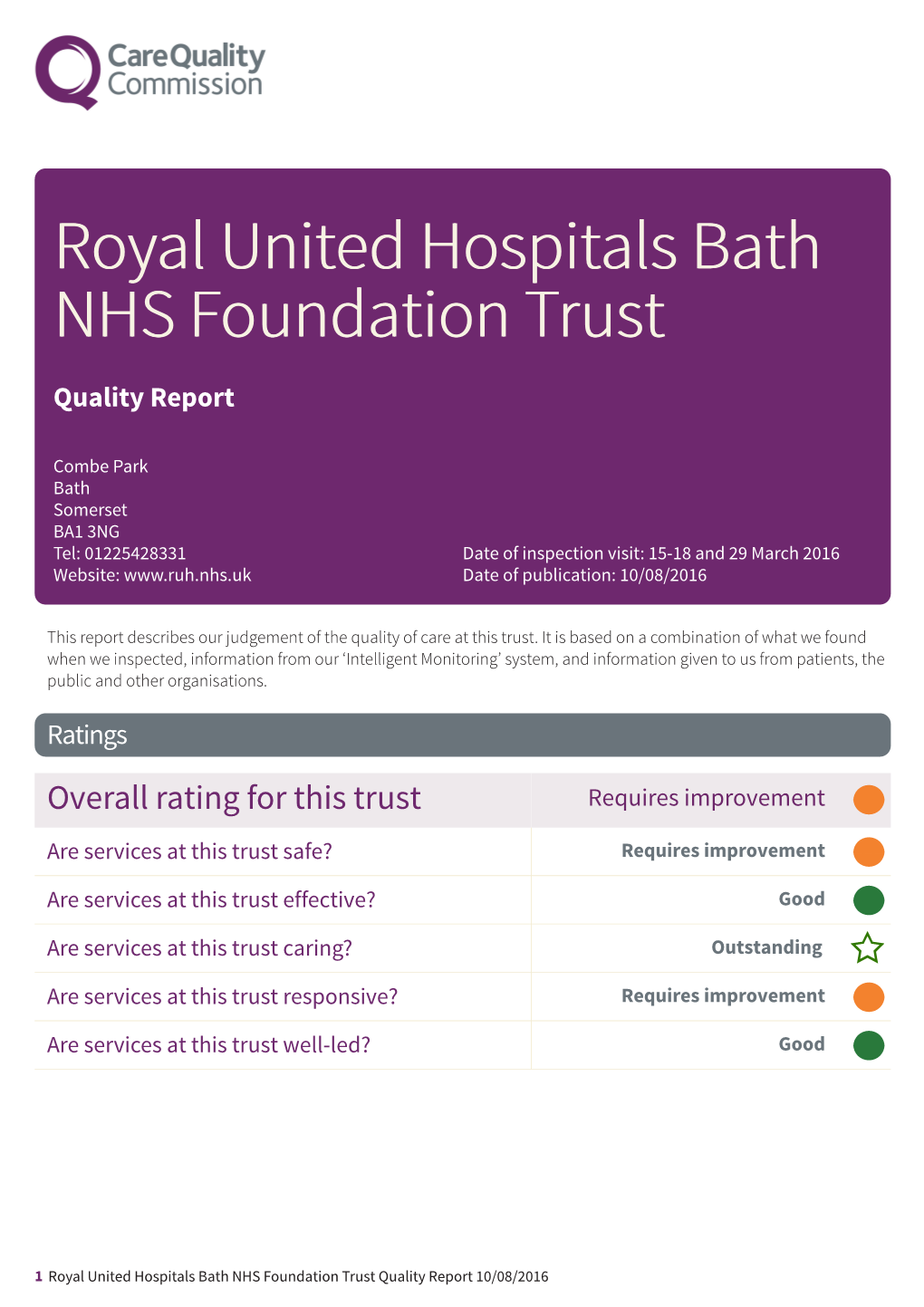 Royal United Hospitals Bath NHS Foundation Trust