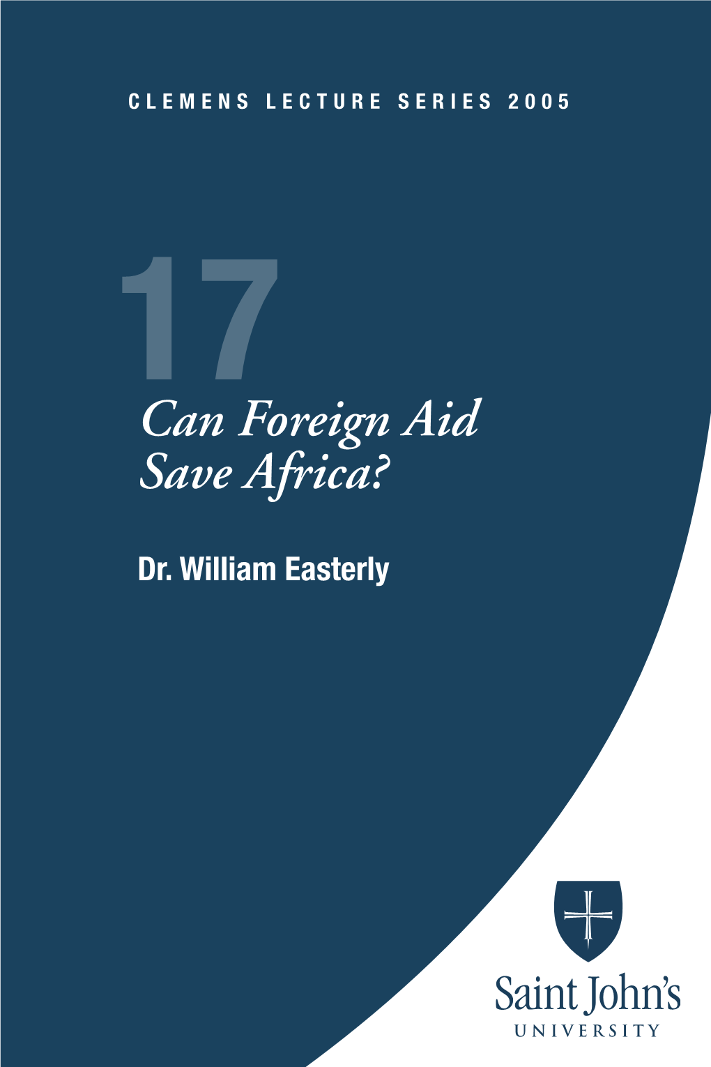 Can Foreign Aid Save Africa?