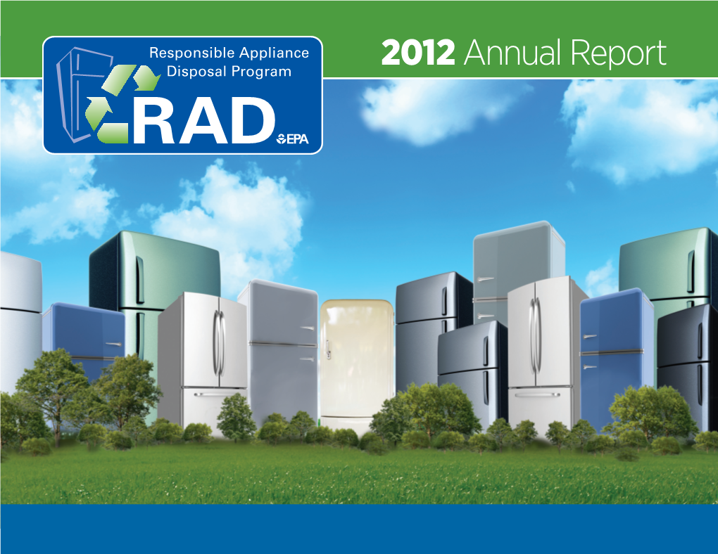 Responsible Appliance Disposal Program: 2012 Annual Report (PDF)
