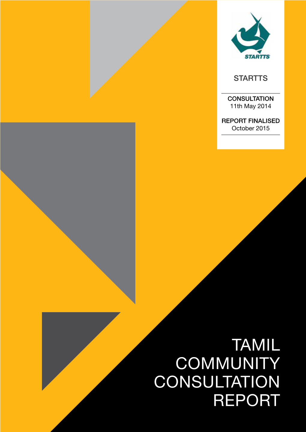 Tamil Community Consultation Report