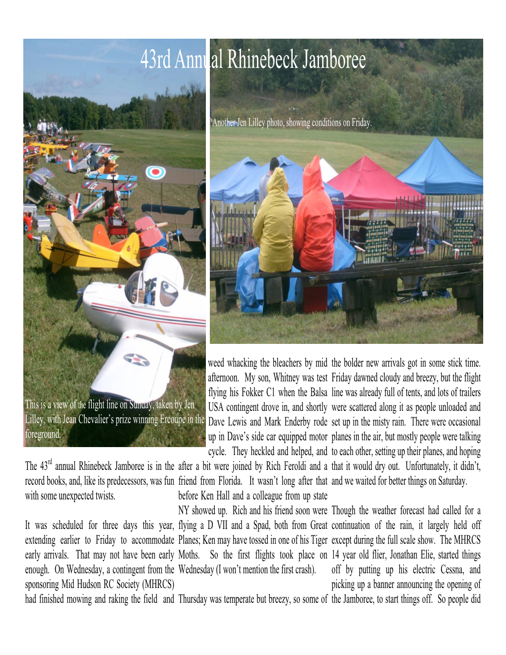 2009 Rhinebeck Jamboree Report