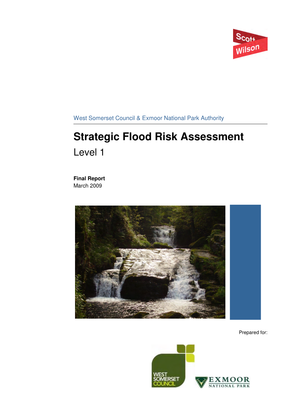 West Somerset Strategic Flood Risk Assessment Level 1 Final Report