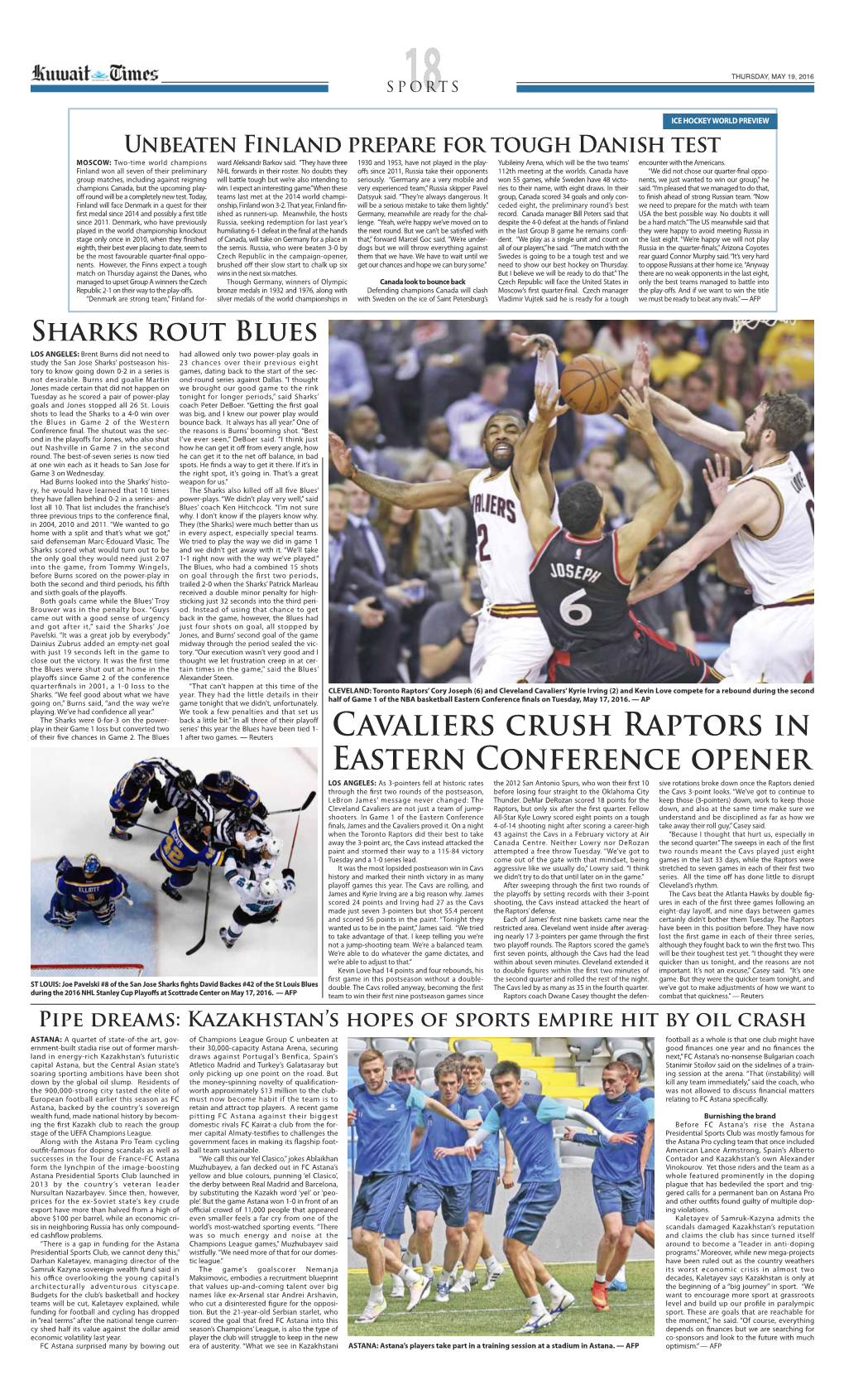 Cavaliers Crush Raptors in Eastern Conference OPENER