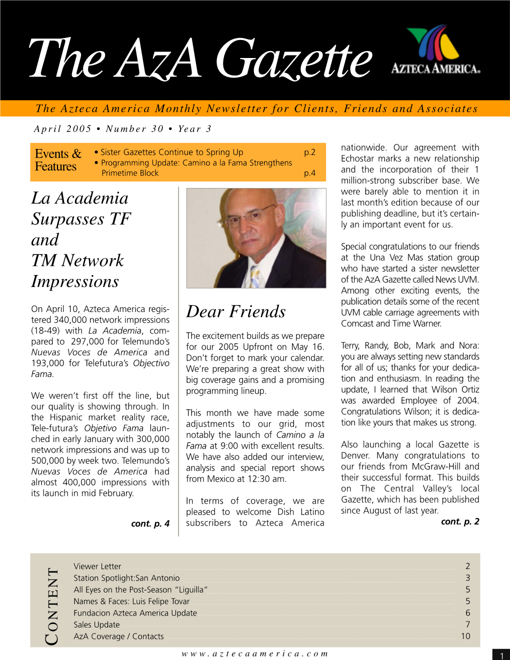 Aza Gazette Oct 04 -A