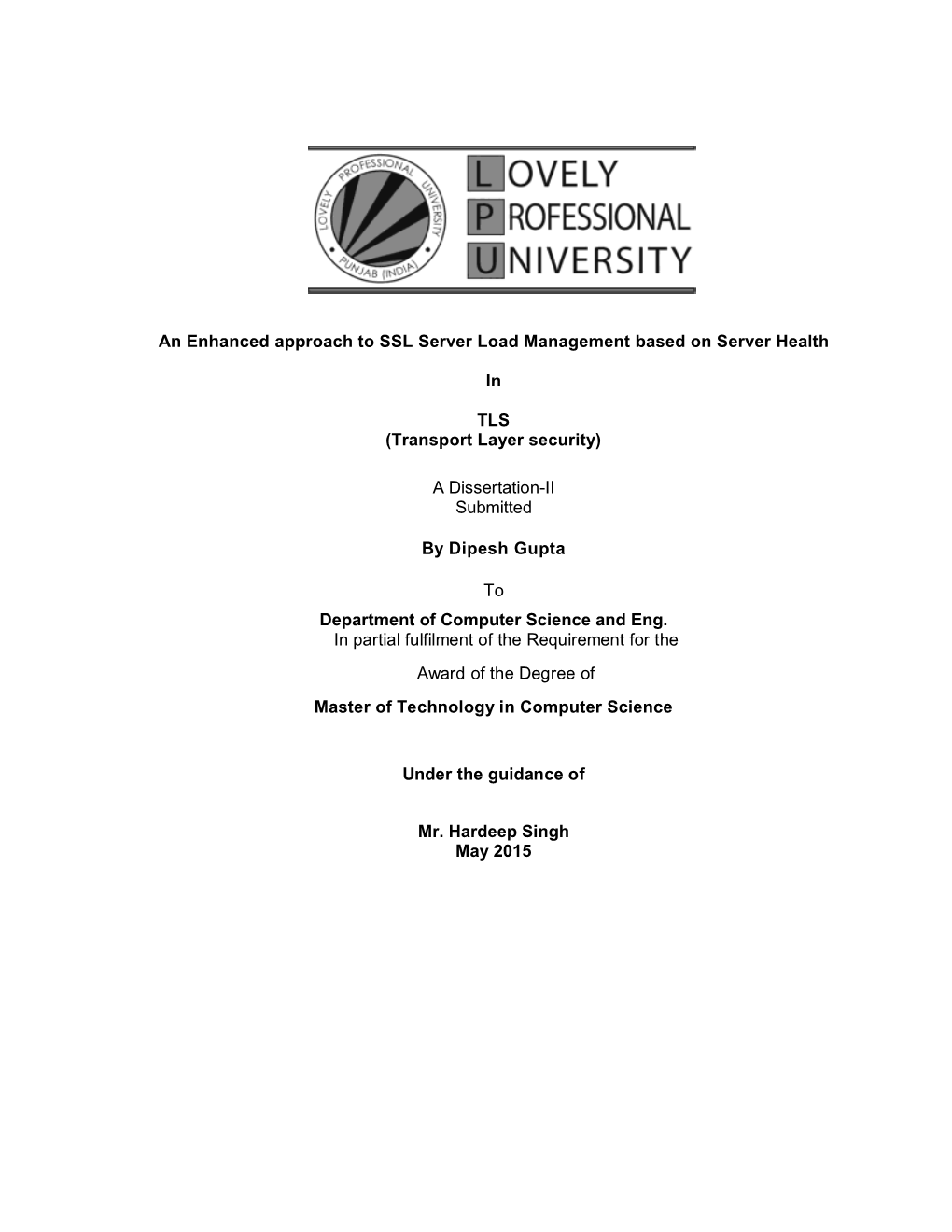 TLS (Transport Layer Security)